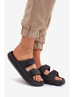 Dámské Sandały Na Platformě S Přezkami Černé Nitiana Dámské Sandały Na Platformě S Přezkami Černé Nitiana