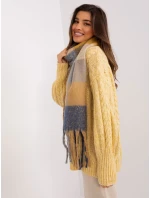 Szalik AT SZ model 21256578 ciemny żółty - FPrice