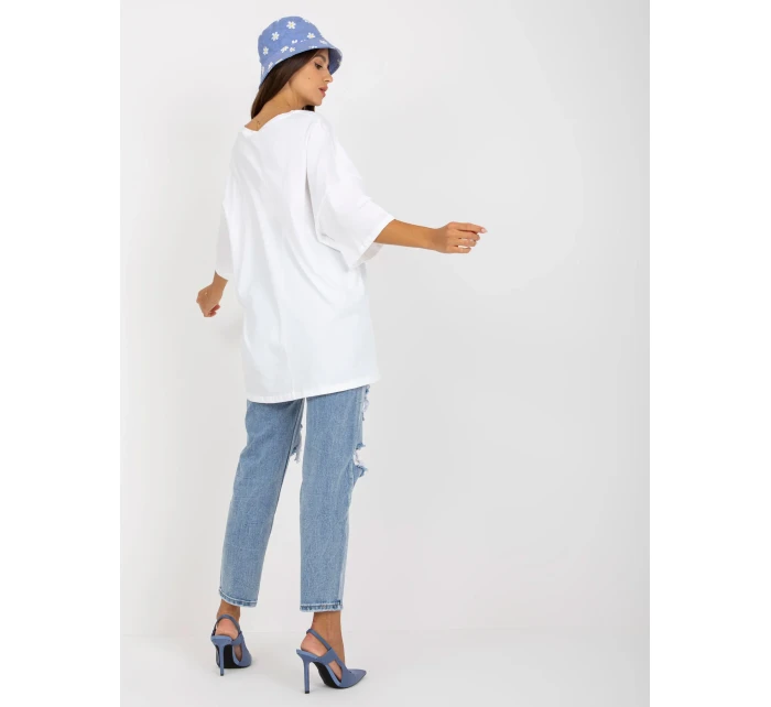 Bluzka EM BZ model 21127078 biały - FPrice Bluzka EM BZ model 21127078 biały - FPrice