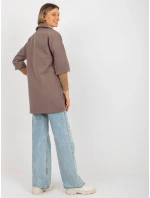 Dámský kabát TW CZ BI 2021799.51 hnědá - FPrice