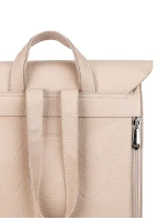 Dámský kožený batoh Vuch Joanna Leather Beige