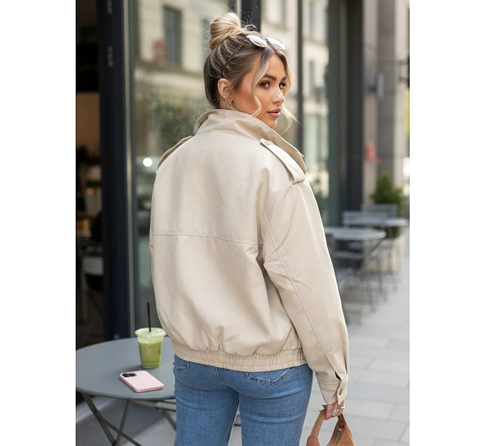 Kurtka damska  beżowa model 22092221 - FashionStreet