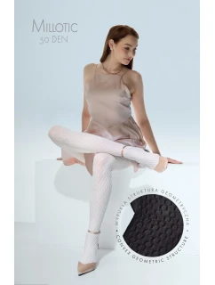 Knittex Millotic 3D punčocháče 50 den 2-4