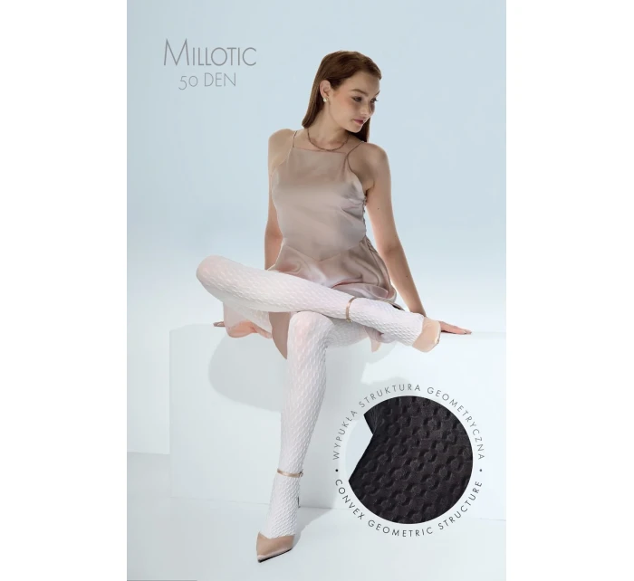 Knittex Millotic 3D punčocháče 50 den 2-4 Knittex Millotic 3D punčocháče 50 den 2-4