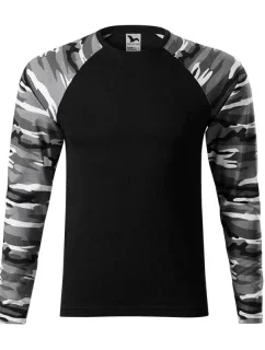Tričko Camouflage LS M model 19378549 camouflage gray pánské - Malfini