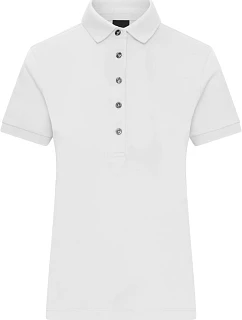 JN Dámské žerzejové polo 02. white model 22531260 - Daiber