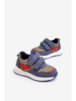 Dětské sportovní boty s zipem modré model 21632853 - EVENTO Dětské sportovní boty s zipem modré model 21632853 - EVENTO