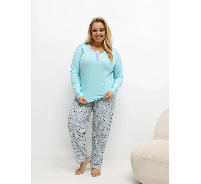 Pyžamo DU KN FP 502.97 mint Pyžamo DU KN FP 502.97 mint