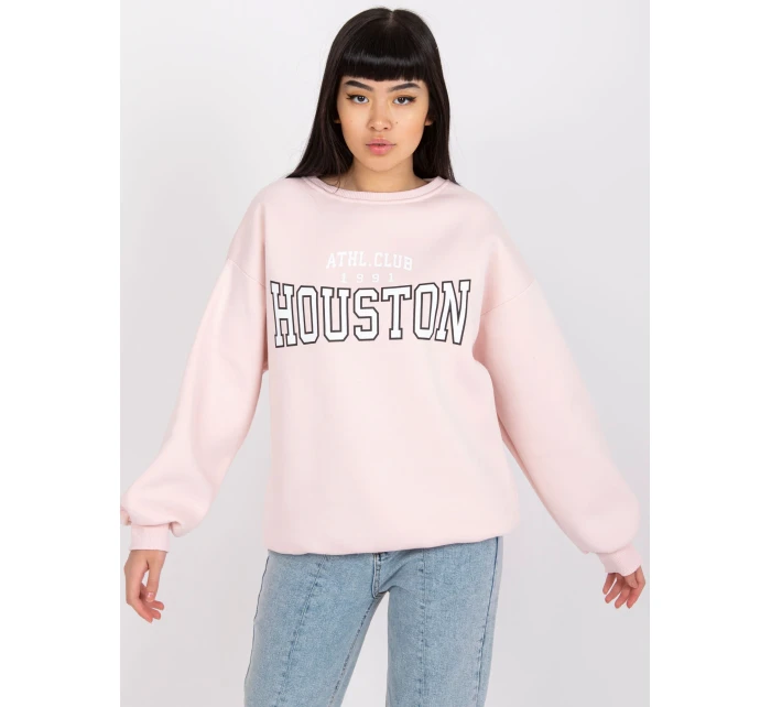 Mikina EM BL 617 H.21X světle růžová