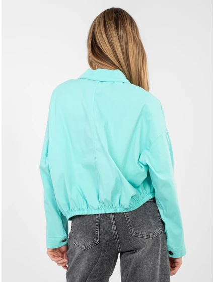 IT KS košile FL9273.29 tyrkysová IT KS košile FL9273.29 tyrkysová