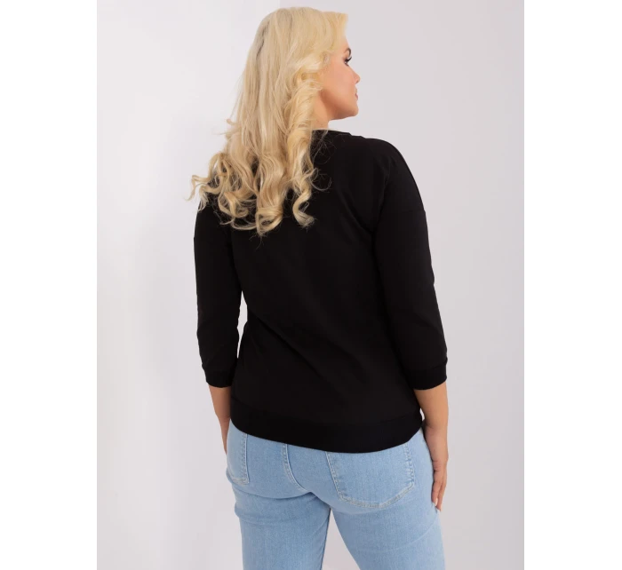 Bluzka RV BZ model 18965377 czarny - FPrice Bluzka RV BZ model 18965377 czarny - FPrice