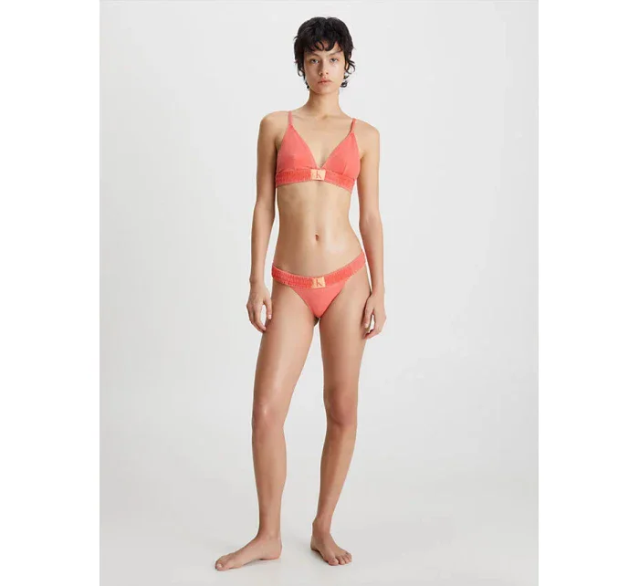 Dámský vrchní díl bikin  korálová  model 18358526 - Calvin Klein