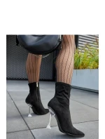 Boty na podpatku model 205091 Solea Boty na podpatku model 205091 Solea