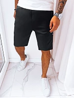 Pánské černé teplákové šortky FashionStreet SX2254