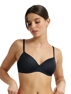 Dámská hladká podprsenka bez kostic DIM INVISIBLE WIRELESS PADDED BRA - DIM - černá
