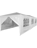 ZAHRADNÍ CATERINGOVÝ STAN 9x3M + 8 STĚN BÍLÝ ZAHRADNÍ CATERINGOVÝ STAN 9x3M + 8 STĚN BÍLÝ