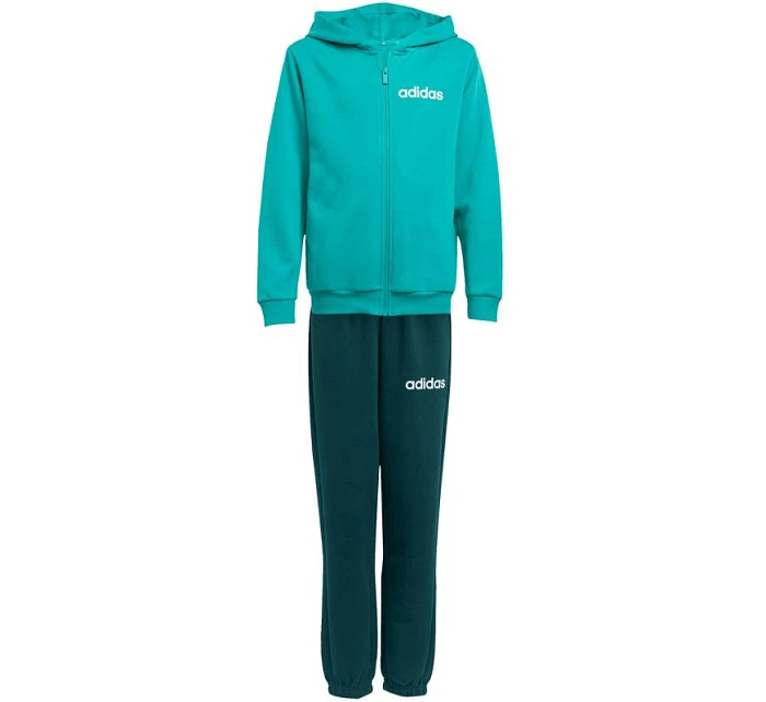 Adidas Essentials Dětské zelené tepláky JN2427