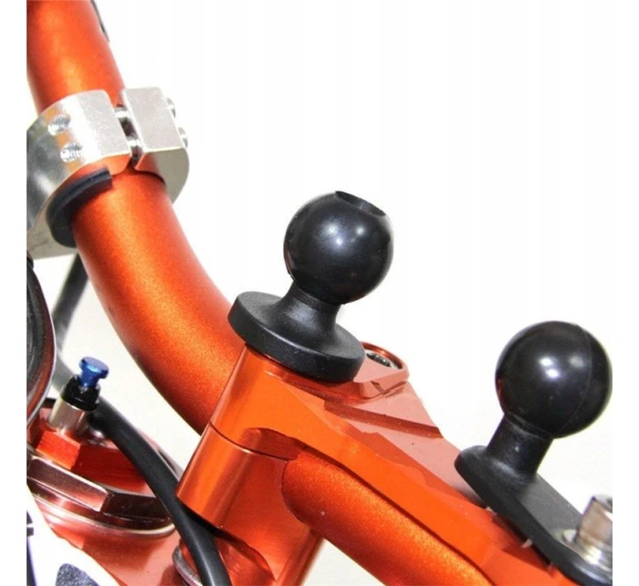 Držák a nabíječka telefonu FreedConn MC7C + držák na rám hlavy BM2R