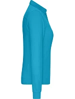 Daiber JN 1841 Dámské pracovní piqué polo s dlouhým rukávem 02.1841 turquoise Daiber JN 1841 Dámské pracovní piqué polo s dlouhým rukávem 02.1841 turquoise