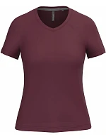 K Dámské tričko s výstřihem do V 20.K wine model 22508279 - Kariban K Dámské tričko s výstřihem do V 20.K wine model 22508279 - Kariban