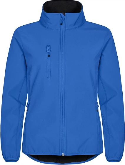 Clique Classic Softshell Jkt W Dámská 3-vrstvá softshellová bunda 67.0915 royal blue Clique Classic Softshell Jkt W Dámská 3-vrstvá softshellová bunda 67.0915 royal blue