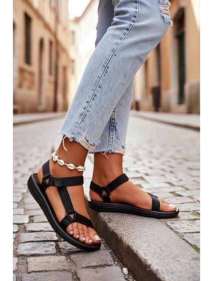 Dámské Sportovní Sandály Černé Ultimate