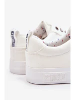 Pánské nízké Materiál tenisky Big Star KK174001 Bílá Pánské nízké Materiál tenisky Big Star KK174001 Bílá