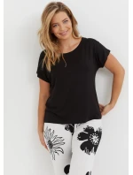 Pyžamo De Lafense 743 Elle kr/r S-2XL