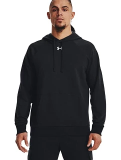 Pánská mikina Under Armour Rival Fleece Hoodie, černá, 1379757 001, velikost S