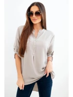 Halenka s delším zadním dílem fango