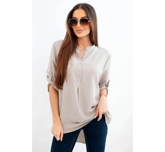 Halenka s delším zadním dílem fango