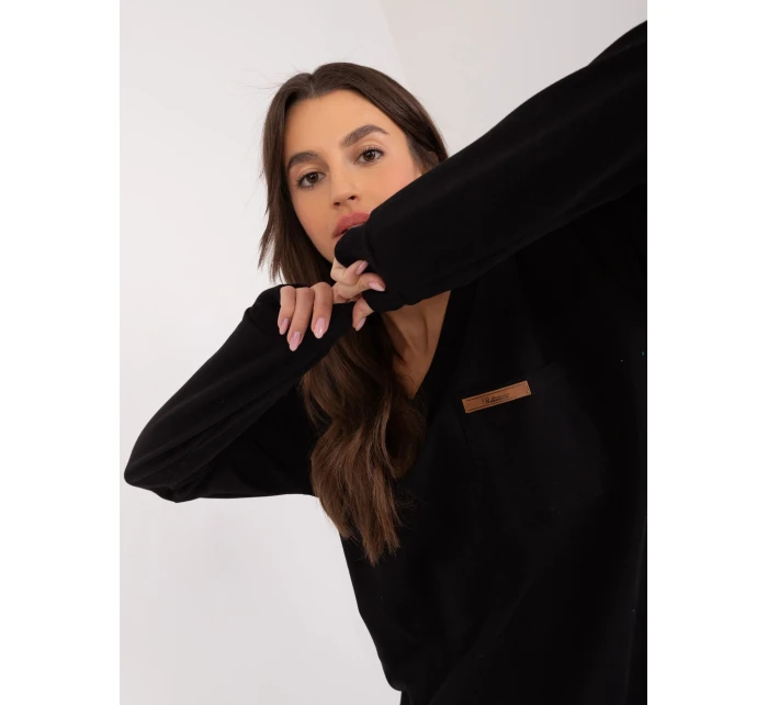 Bluzka RV BZ model 20148780 czarny - FPrice Bluzka RV BZ model 20148780 czarny - FPrice