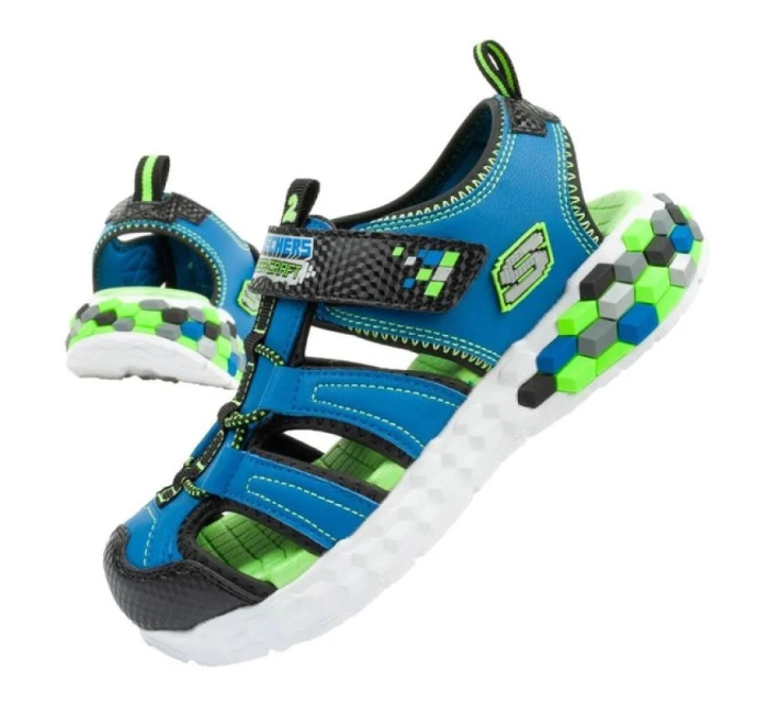Sandály Skechers Jr 402213L/BBLM Sandály Skechers Jr 402213L/BBLM