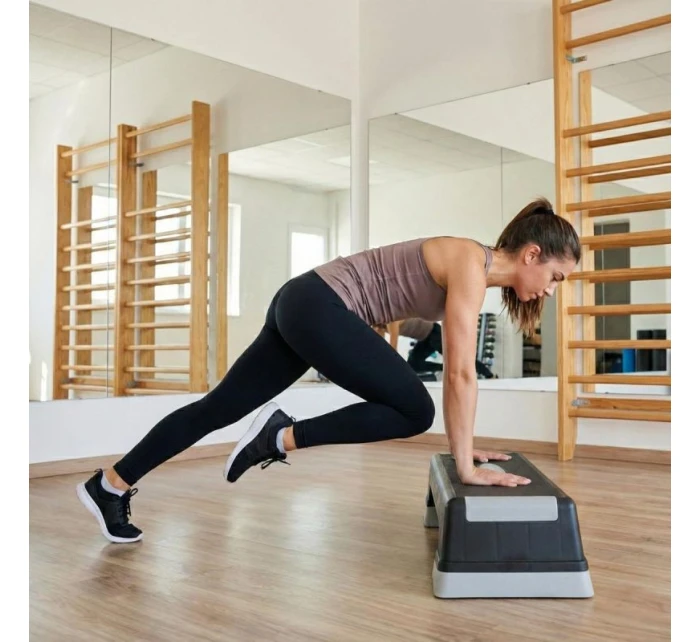 AEROBIC STEPPER 70X28CM 3 STUPNĚ NASTAVITELNÝ ENERO FIT