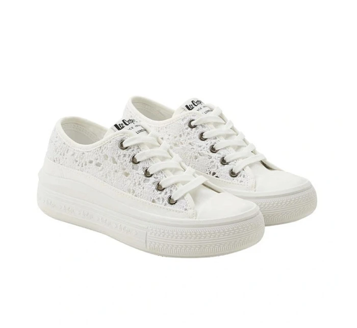 dámské sportovní boty white dámské model 22071730 - Lee Cooper dámské sportovní boty white dámské model 22071730 - Lee Cooper