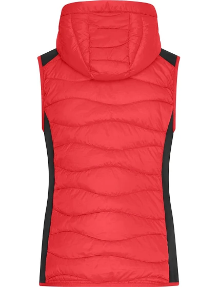 JN Dámská strečová fleecová vesta 02. red/black model 22414903 - Daiber JN Dámská strečová fleecová vesta 02. red/black model 22414903 - Daiber