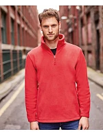Russell Athletic 874M Fleecová mikina s 1/4 zipem 10.874M classic red Russell Athletic 874M Fleecová mikina s 1/4 zipem 10.874M classic red