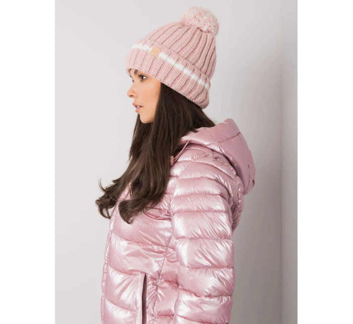 Dámská čepice.92 světle růžová
