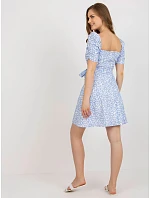 Dámské šaty LK SK model 22293655 bílomodré - FPrice Dámské šaty LK SK model 22293655 bílomodré - FPrice