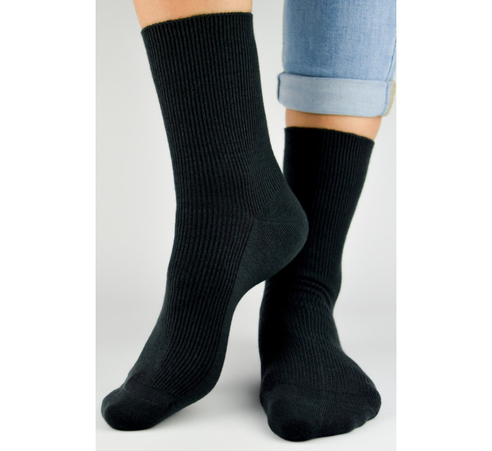 Pánské žebrované ponožky SB030