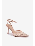 Sandály na podpatku  model 226511 Step in style