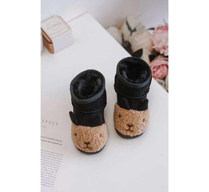 Zateplené dětské sněhule černé model 21678721 - Boto