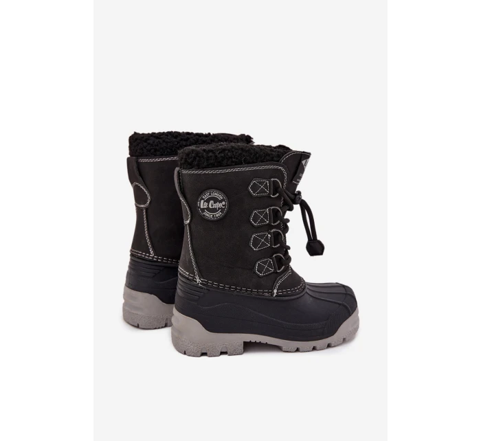 Dětské zimní boty Chlapci Lee Cooper LCJ-25-44-3943K Černé