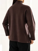 Sweter IR SW model 22550461 brązowy - FPrice Sweter IR SW model 22550461 brązowy - FPrice