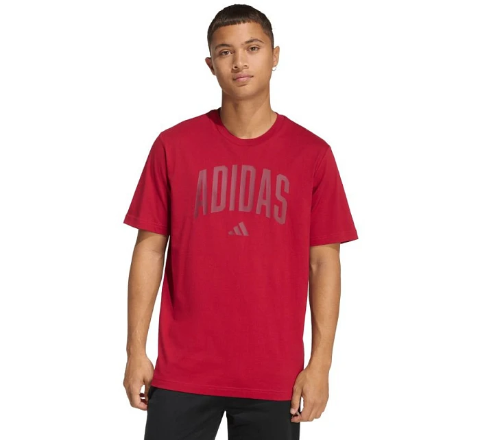 Pánské tričko červené pánské model 22058313 - ADIDAS Pánské tričko červené pánské model 22058313 - ADIDAS