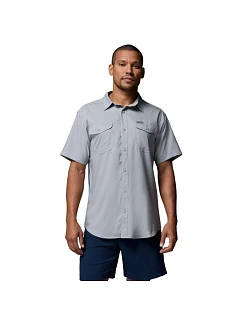 Košile Columbia Utilizer II Solid s krátkým rukávem 1577762039, šedá, velikost L