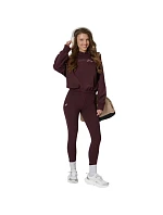 Dámská mikina 4F F2175 tmavě hnědá 4FWSS26TSWSF2175 80S