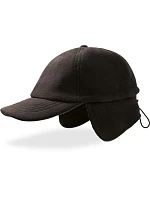 Snow Flap 6 panelová kšiltovka Flap " black model 22480126 - Atlantis Headwear Snow Flap 6 panelová kšiltovka Flap " black model 22480126 - Atlantis Headwear