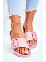 Dámské Nazouváky Big Star Růžové model 21534380 - Big Star Shoes Dámské Nazouváky Big Star Růžové model 21534380 - Big Star Shoes