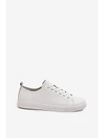 Kožené dámské tenisky Vinceza 79536 Bílé